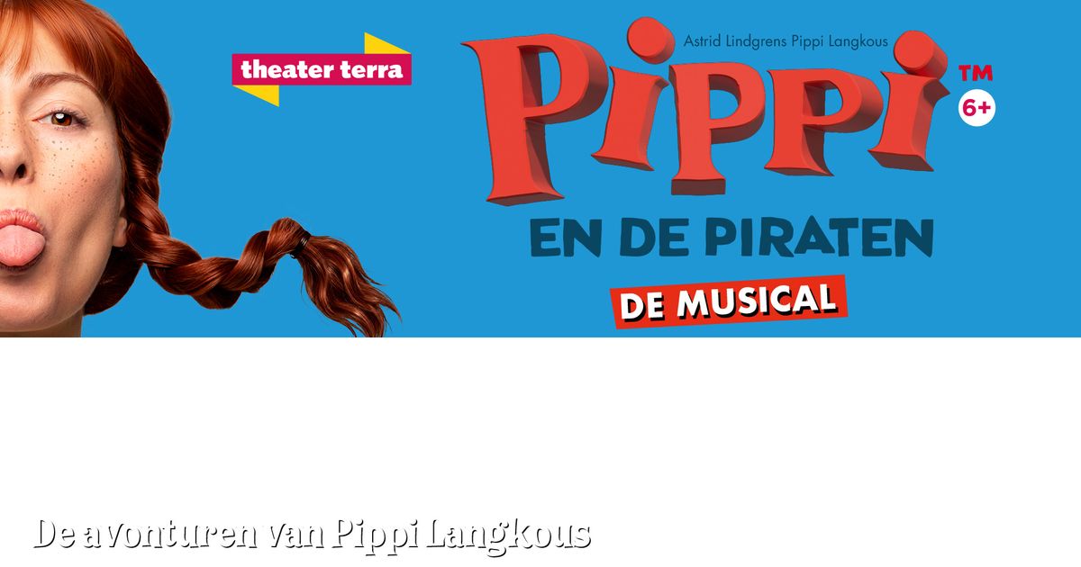 Pippi en de piraten (6+) — Theater Terra